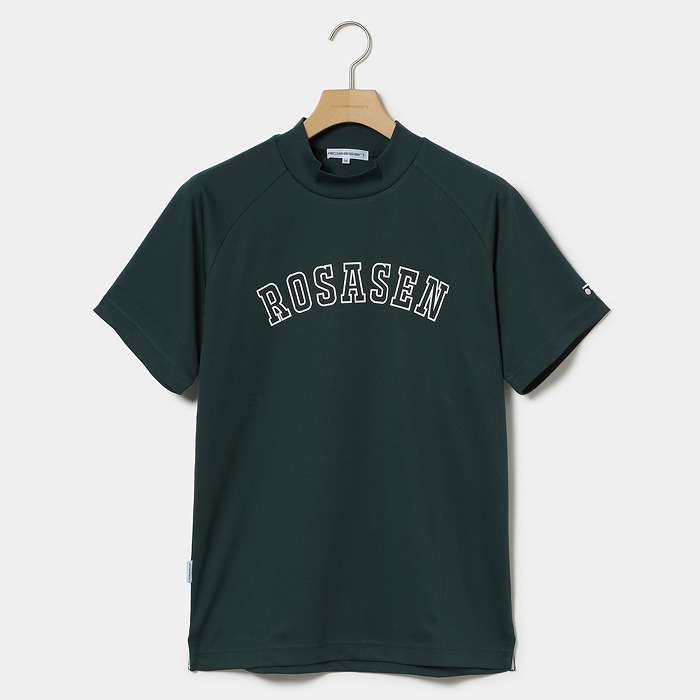 Rosasen（ロサーセン）A-Line モックネック半袖シャツ