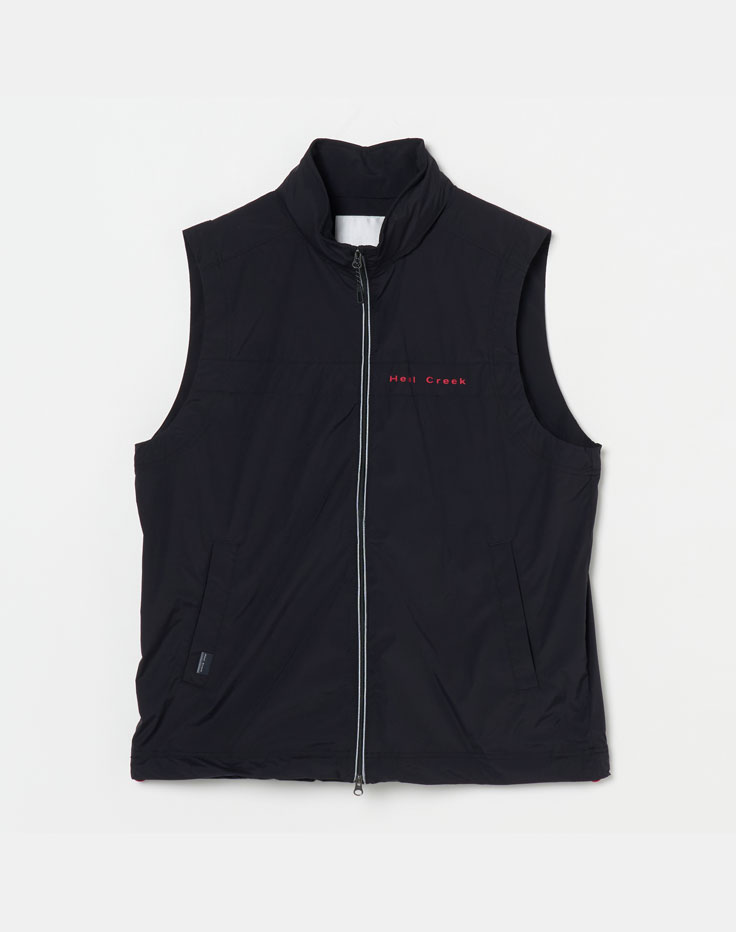 Heal Creek（ヒールクリーク）両面シャギーボアフルジップベスト