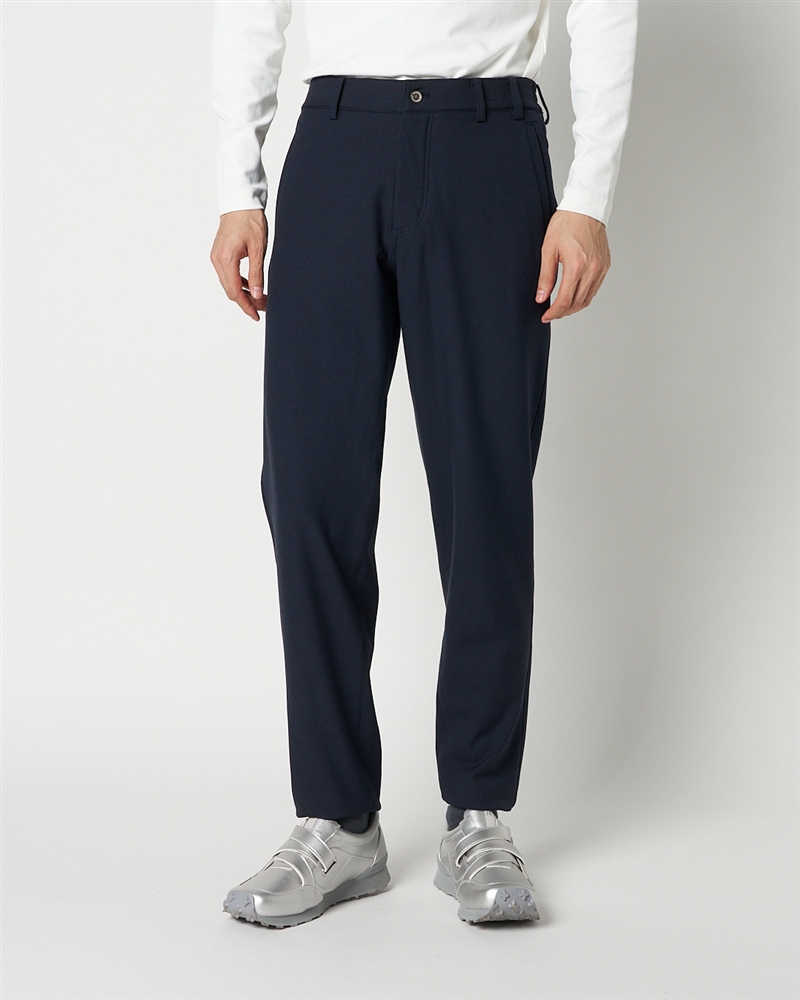 ソフトサーモ ガンクラブチェック柄パンツ NAVY