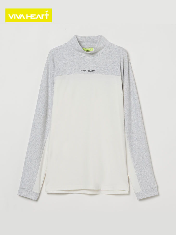 VIVA HEART（ビバハート）起毛ストレッチ着物スリーブ長袖カットソー