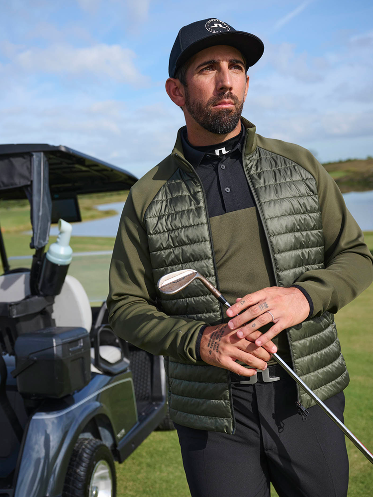 冬ゴルフ メンズ ダウン＆中綿アウター