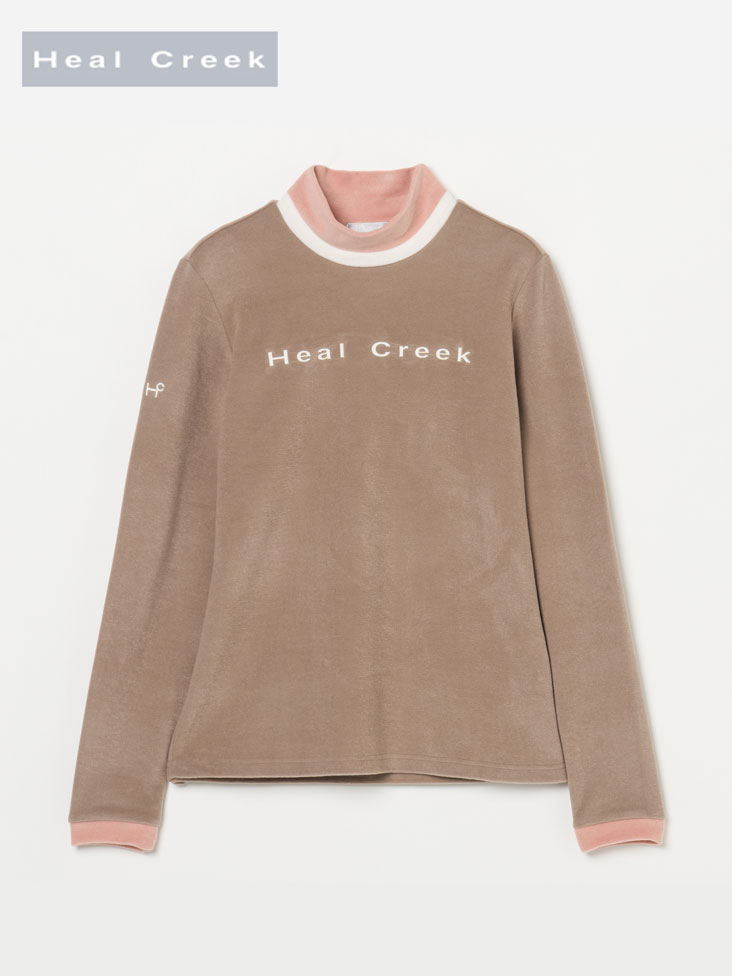 Heal Creek（ヒールクリーク）トリコロール長袖ハイネック長袖シャツ