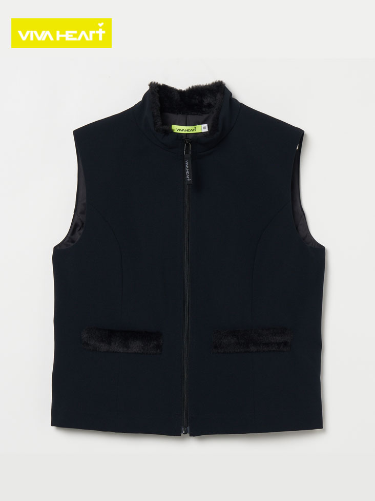 VIVA HEART（ビバハート）ファーポケットベスト