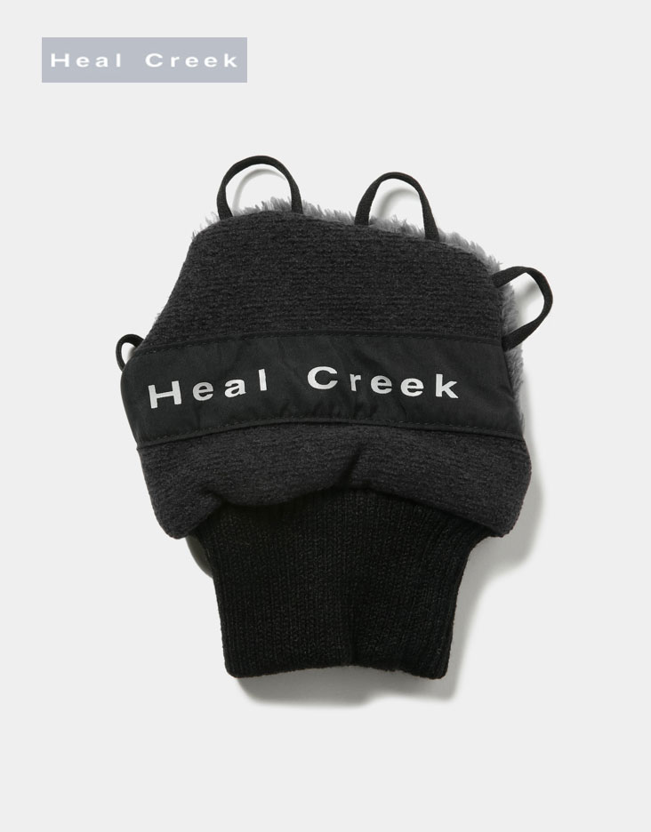 Heal Creek（ヒールクリーク）メンズ メランジフリースハンドウォーマー