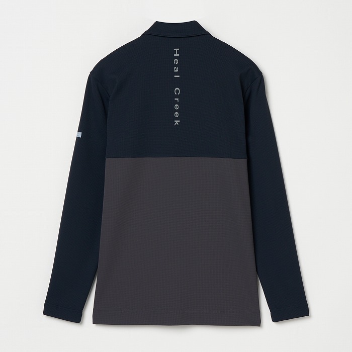 ネイビー×グレー