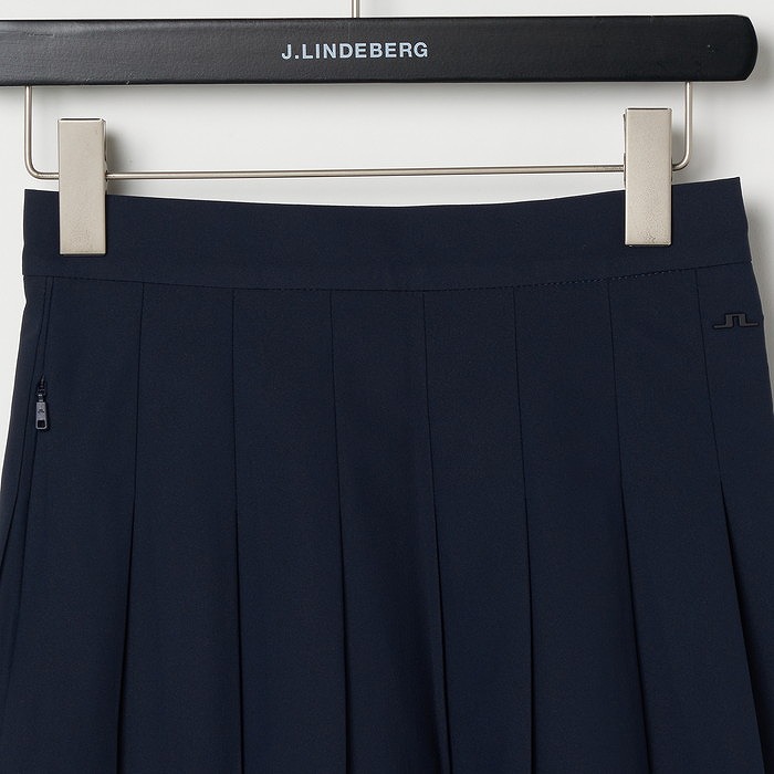 J.LINDEBERG（ジェイリンドバーグ）プリーツスカート(36 ホワイト): J 