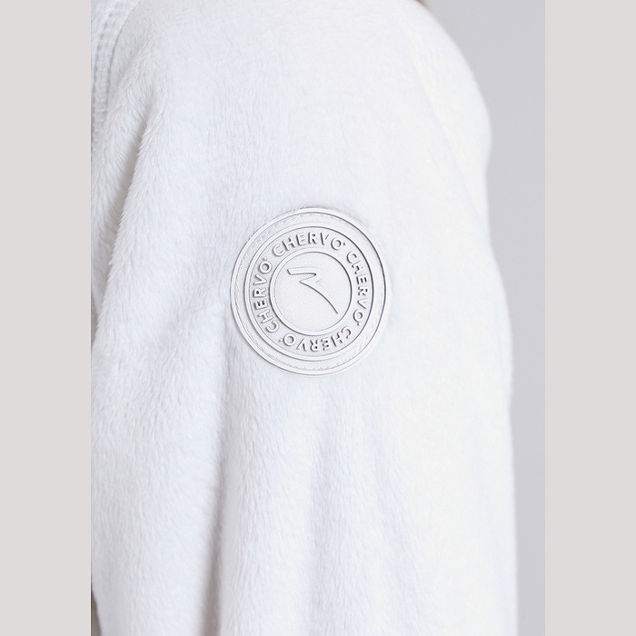 ★SALE CHERVO ホワイト ジャケット I 42 販売 中スポーツ - ☆SALE CHERVO ホワイト ジャケット I 42 E101565351