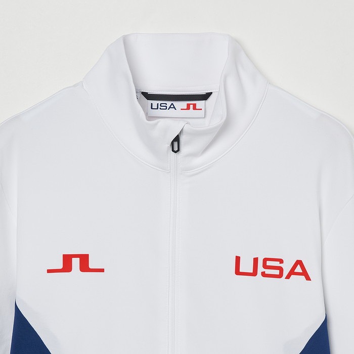 J.LINDEBERG（ジェイリンドバーグ）フルジップミッドレイヤー【USA 