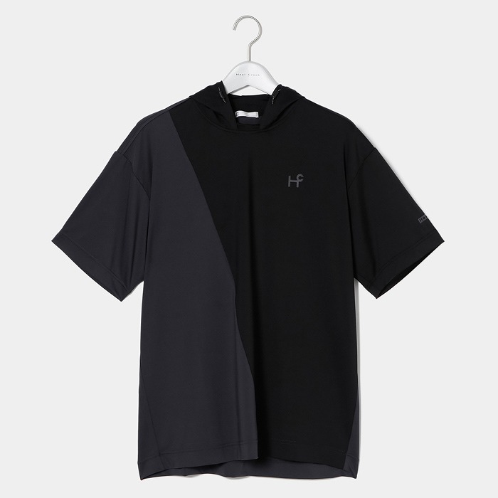 Heal Creek（ヒールクリーク）クールUVベア天竺 半袖フードシャツ