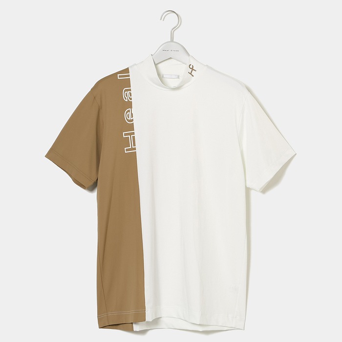 Heal Creek（ヒールクリーク）クールUVベア天竺 半袖モックネック