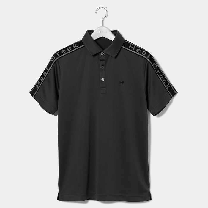 Heal Creek（ヒールクリーク）バックメッシュスムース ショルダーロゴ 半袖シャツ