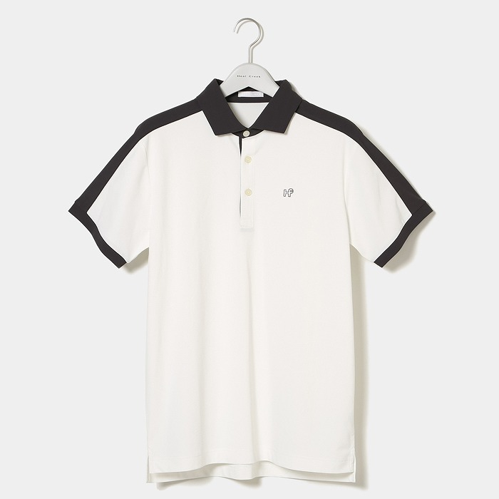 Heal Creek（ヒールクリーク）VERTICALカノコ配色 半袖シャツ