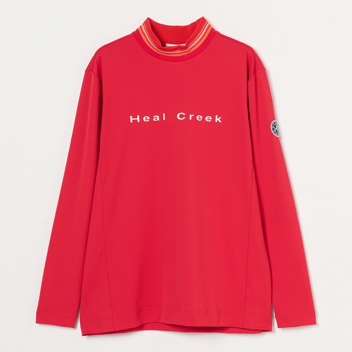 Heal Creek（ヒールクリーク）Cocotyベアスムース衿リブモックネック長袖シャツ