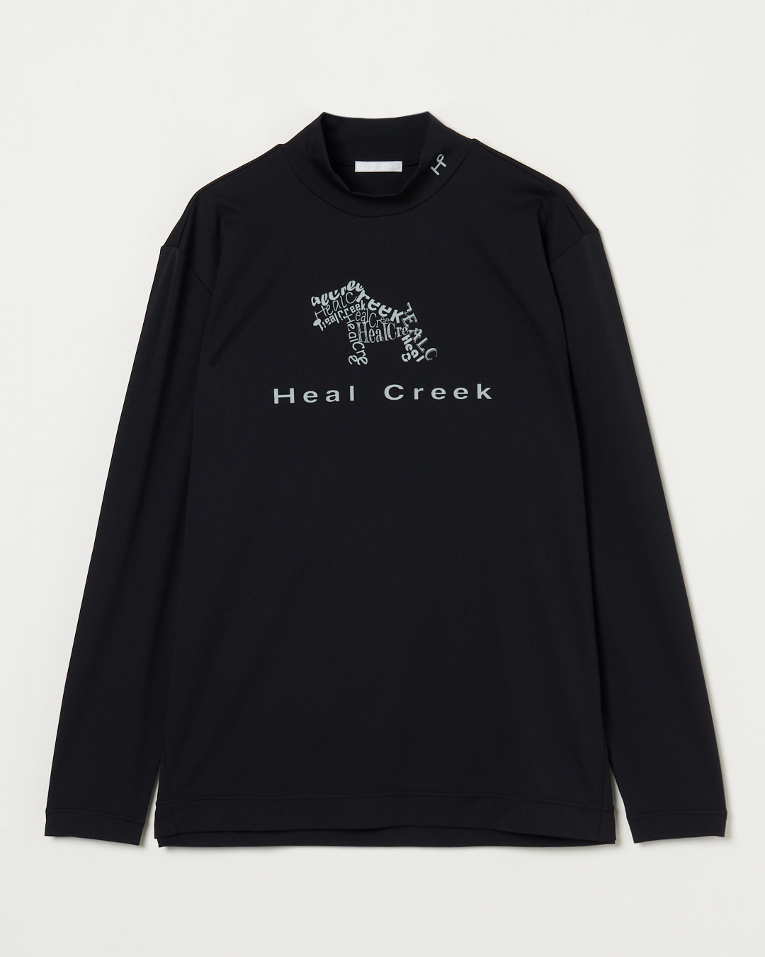 Heal Creek(ヒールクリーク)PIN-KARI長袖モックネックシャツ