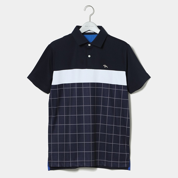 Heal Creek（ヒールクリーク）DRY STATUSチェック半袖シャツ