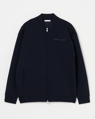 Heal Creek（ヒールクリーク） 防風裏付きニットブルゾン