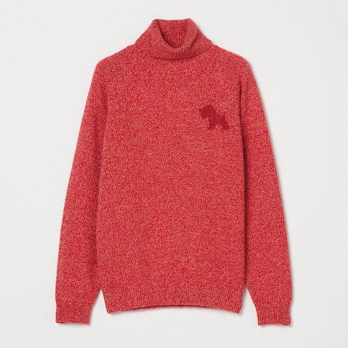 Heal Creek（ヒールクリーク）メランジヤーンヘンリーニット