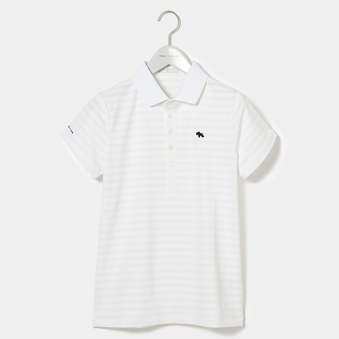 Heal Creek（ヒールクリーク）ロープボーダー 半袖ポロシャツ