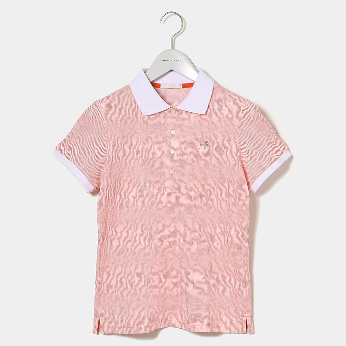 Heal Creek（ヒールクリーク）ロゴメッシュベアJQ 半袖ポロシャツ