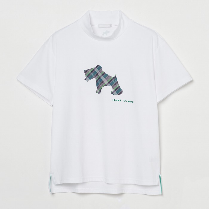 Heal Creek（ヒールクリーク）マドラスヘンリーモックネックシャツ