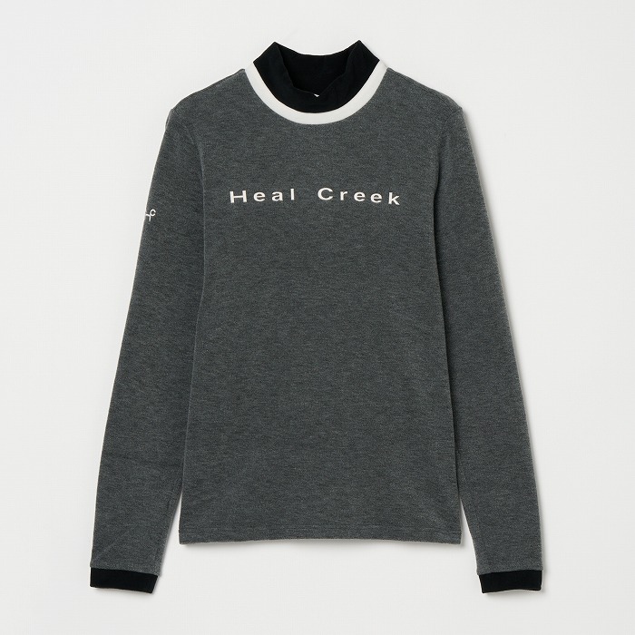 Heal Creek（ヒールクリーク）トリコロール長袖ハイネック長袖シャツ