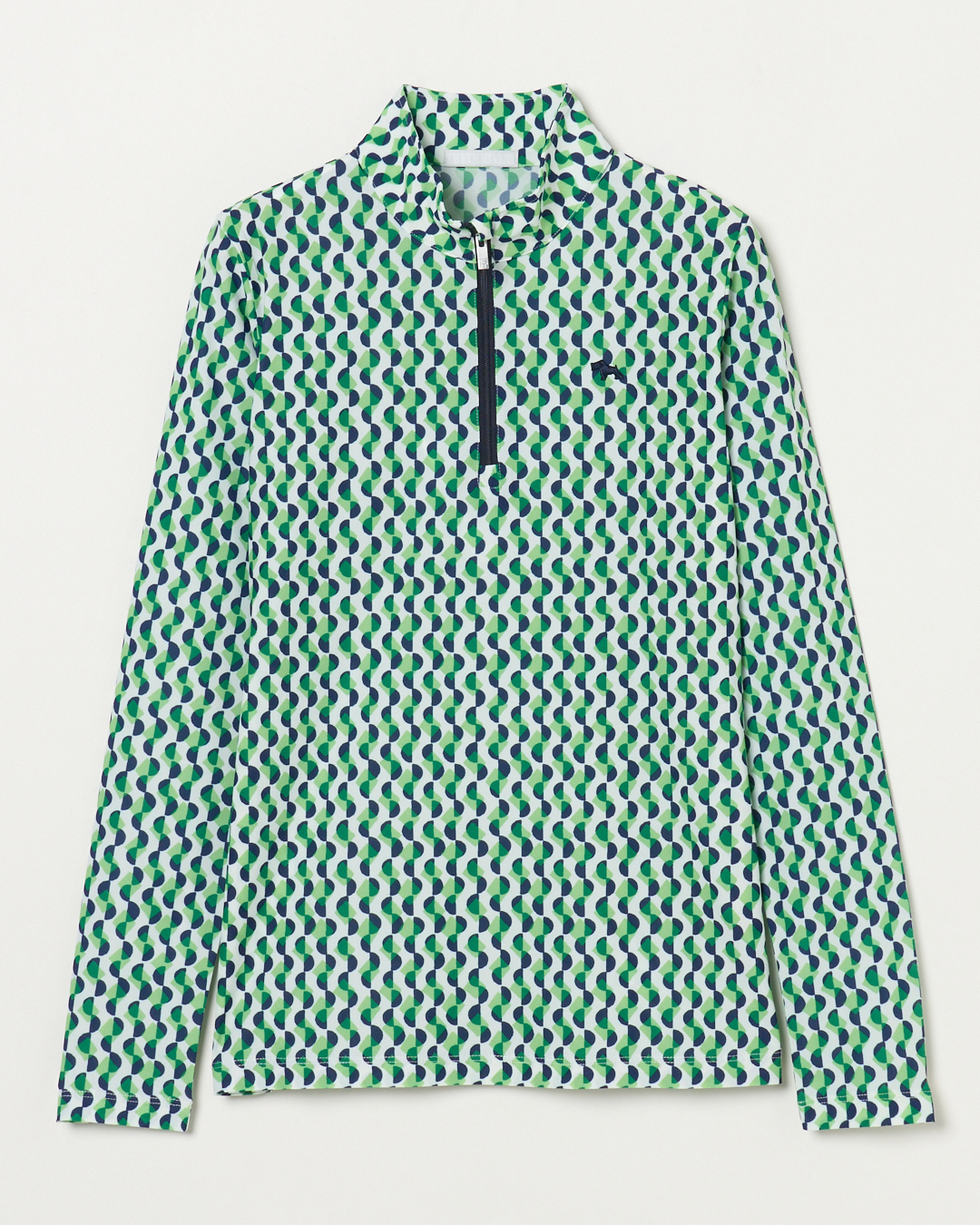 Heal Creek（ヒールクリーク）コンチェロサマーキャンディプリント長袖ハーフジップシャツ