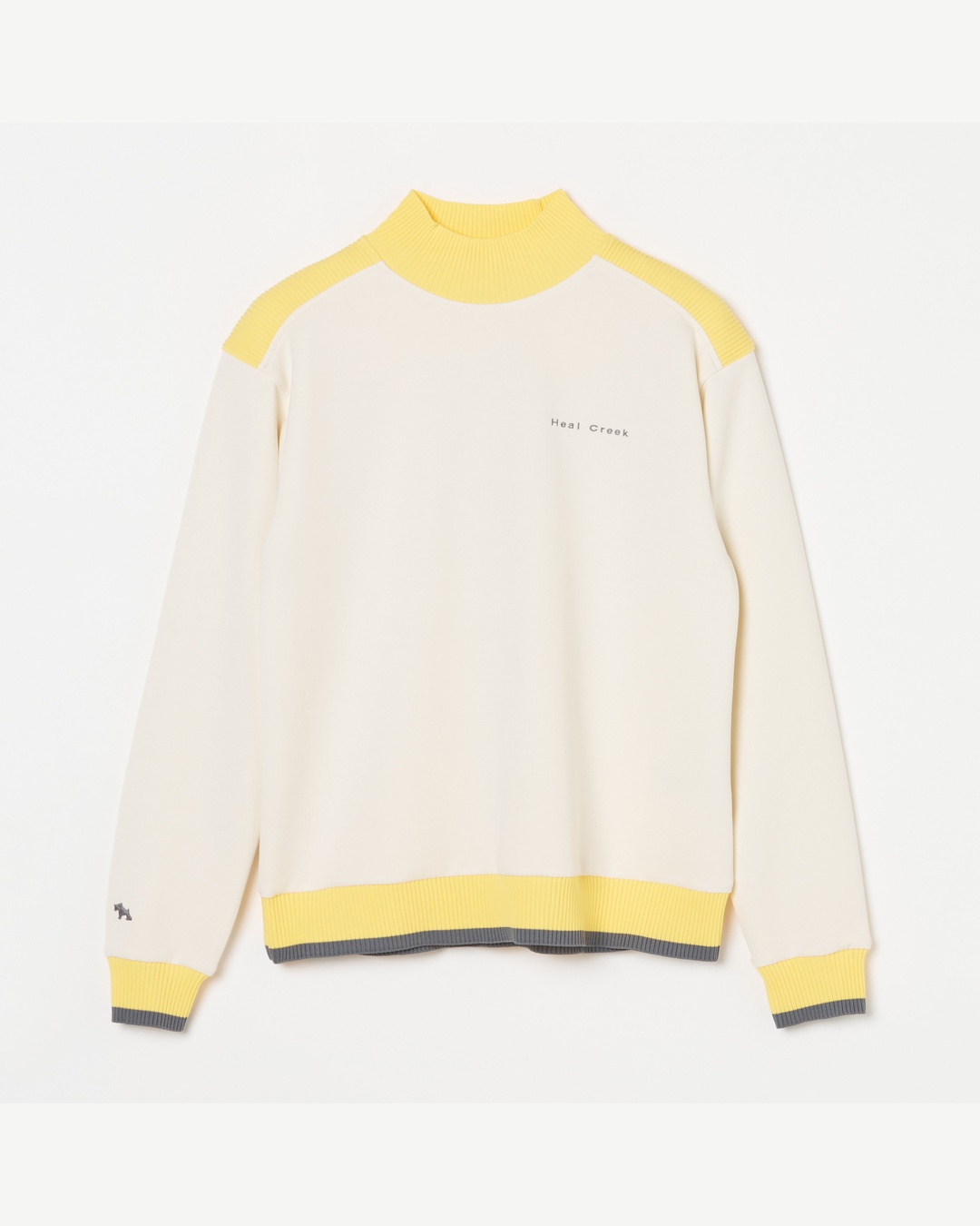 Heal Creek（ヒールクリーク）モダールジャージーニットコンビプルオーバー