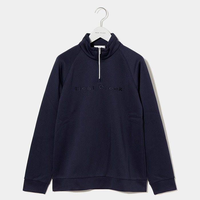 Heal Creek（ヒールクリーク）KARUISHI ハーフジッププルオーバー
