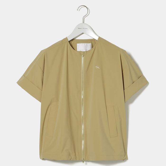 Heal Creek（ヒールクリーク）Nyストレッチタフタ 半袖ベスト