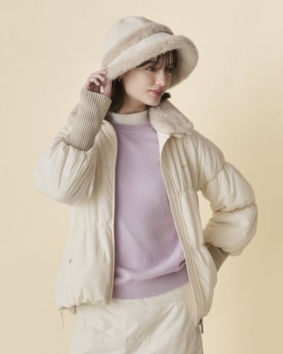 【10/21~先行予約5000円OFF】Heal Creek（ヒールクリーク） リュクスキルト ファーギャザージャケット