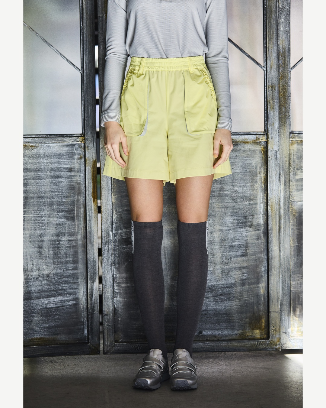 Heal Creek（ヒールクリーク）ストレッチタフタ ショートパンツ