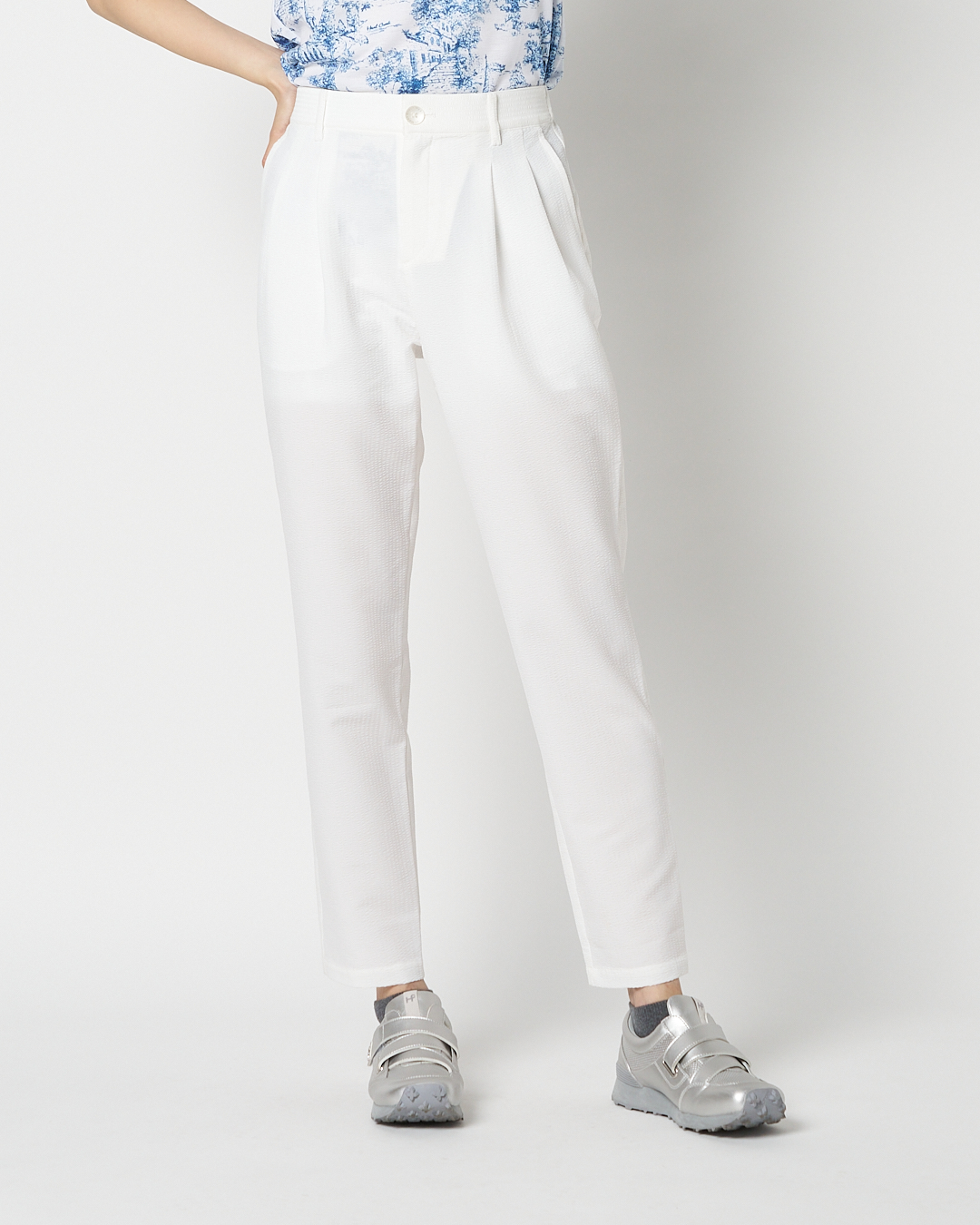 Heal Creek（ヒールクリーク）サッカーストライプ9分丈パンツ