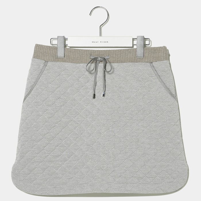 Heal Creek（ヒールクリーク）policott天竺ピンソニックキルトスカート