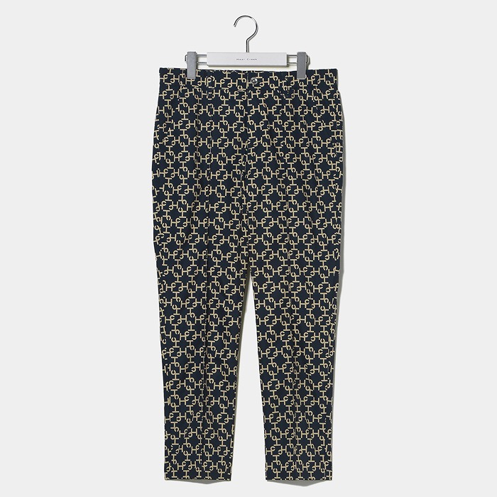 Heal Creek（ヒールクリーク）フリーモーションタフタECO HCモノグラムプリントパンツ