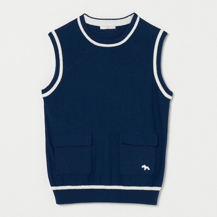 Heal Creek（ヒールクリーク）コットンブークレーニットベスト