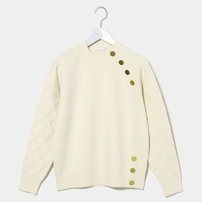 【大人百花秋号掲載商品】Heal Creek（ヒールクリーク）アンチピリングアクリルウールニット