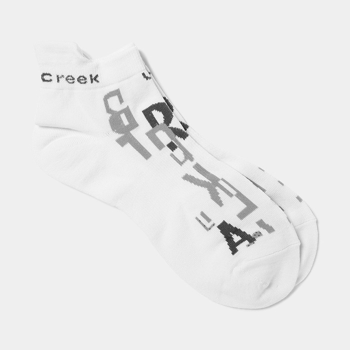 Heal Creek（ヒールクリーク）グラフィックロゴJQ スニーカーソックス
