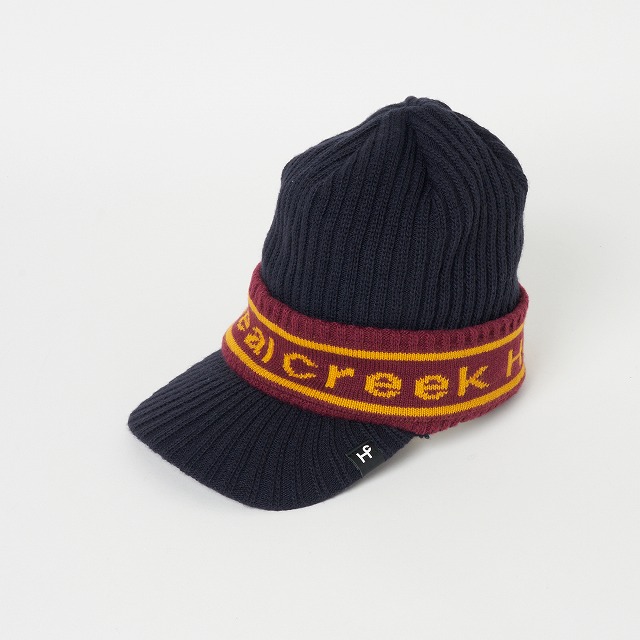 Heal Creek（ヒールクリーク）ロゴリブニットキャップ