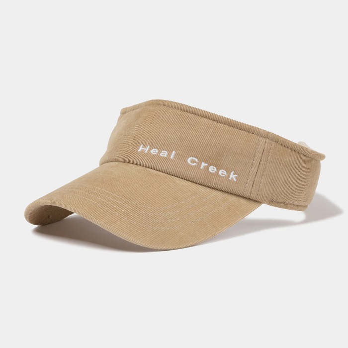 Heal Creek（ヒールクリーク）コーデュロイバイザー