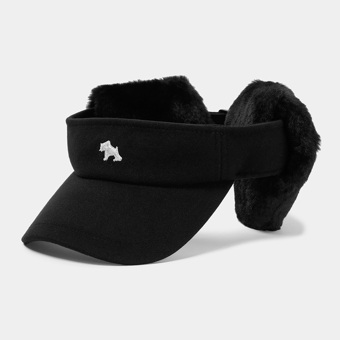 Heal Creek（ヒールクリーク）フェイクファー耳当て付きバイザー