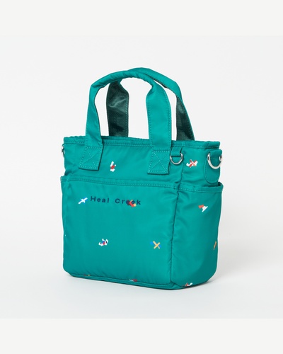 Heal Creek（ヒールクリーク）ヘンリーフラッグプリントカートバッグ