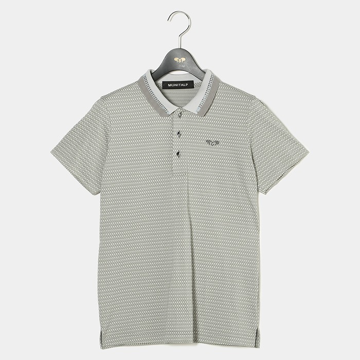 MUNITALP（ムニタルプ）TCギンガムサッカー半袖ポロシャツ