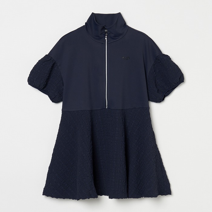 MUNITALP（ムニタルプ） Ecoblueベアスムース×3Dチェックシャツ