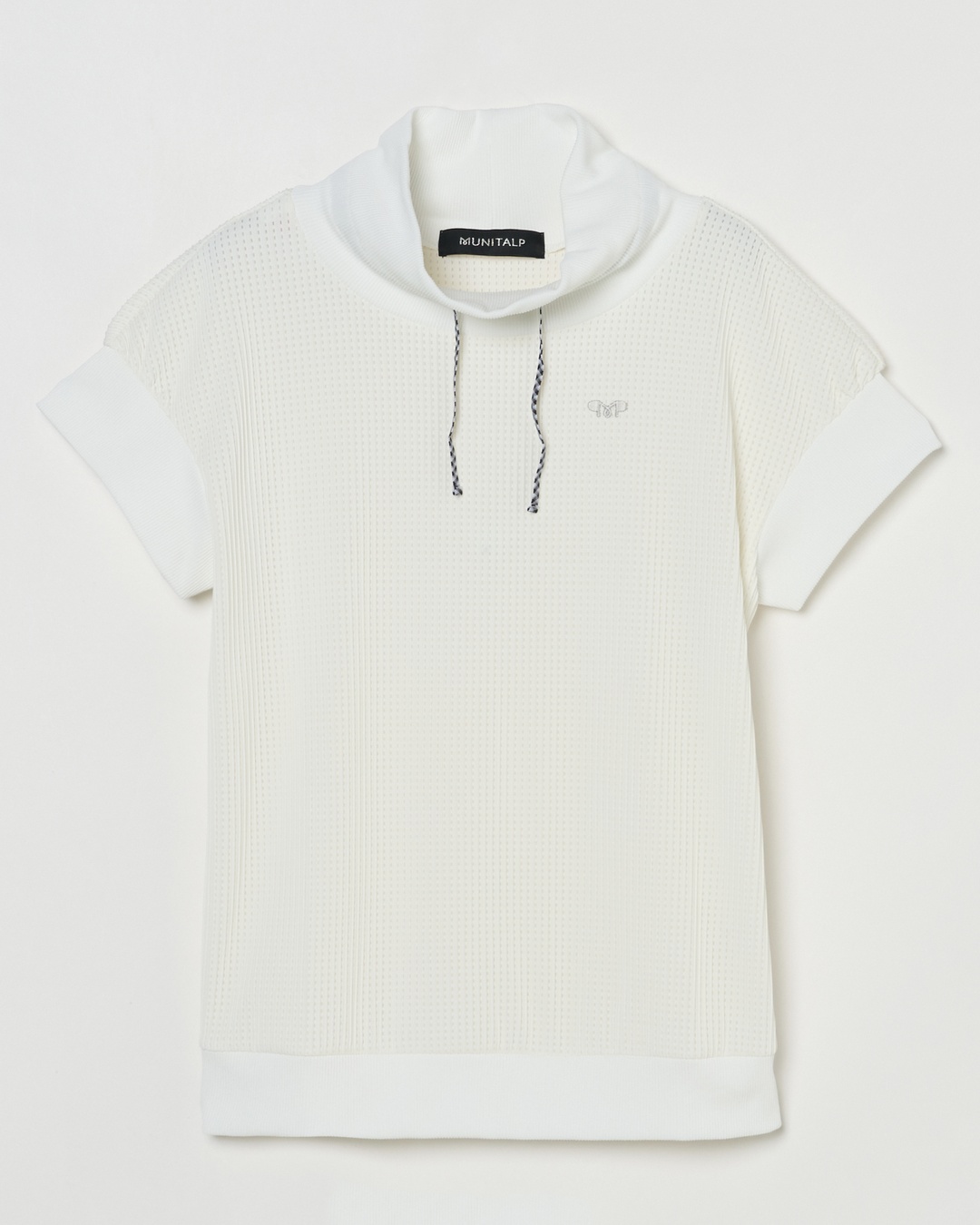 MUNITALP（ムニタルプ）SUIRIQ レースジャガードジャージー 半袖プルオーバー