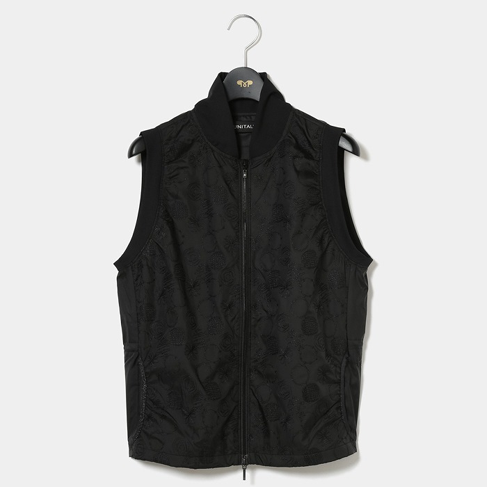 MUNITALP（ムニタルプ）ポリエステルタフタ刺繍ベスト