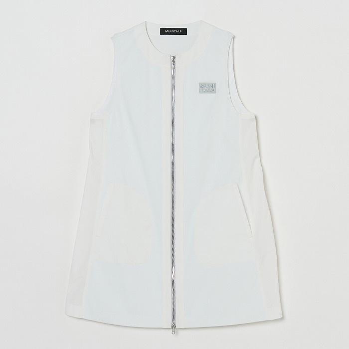 MUNITALP(ムニタルプ)Trubeauteドットメッシュ ジャンパースカート