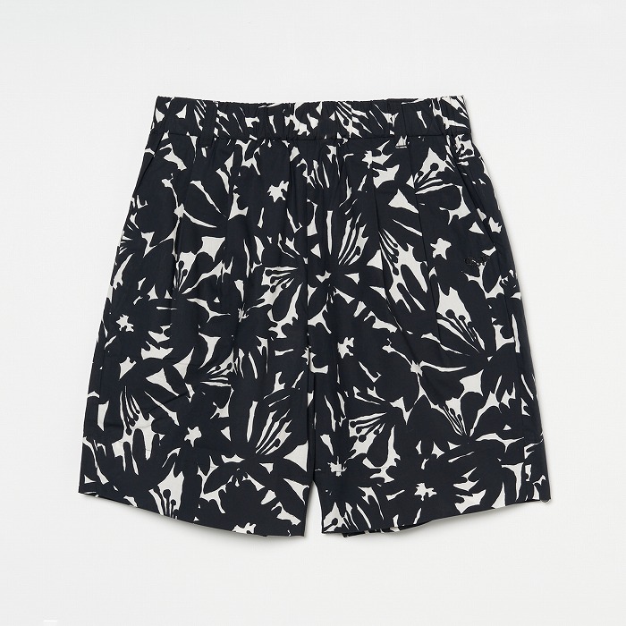 MUNITALP（ムニタルプ） 60タイプライターボタニカルプリントハーフパンツ