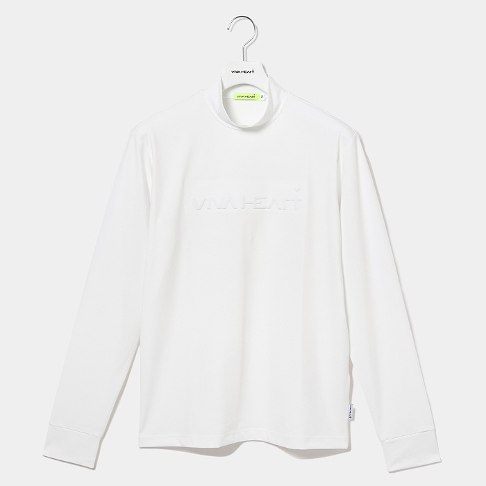 VIVA HEART（ビバハート）高機能ベア天エンボス長袖モックネック