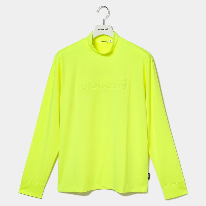 VIVA HEART（ビバハート）高機能ベア天エンボス長袖モックネック