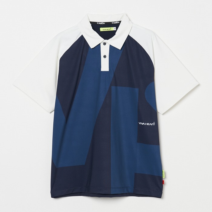 VIVA HEART（ビバハート）高機能ベア天半袖ポロシャツ